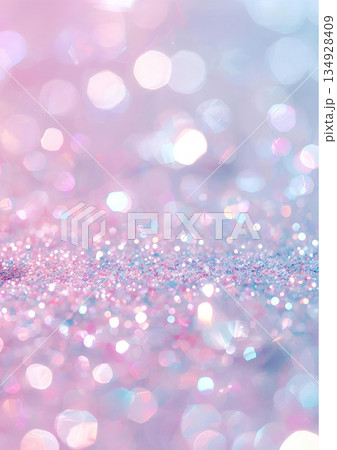 ピンク　キラキラ　素材 134928409