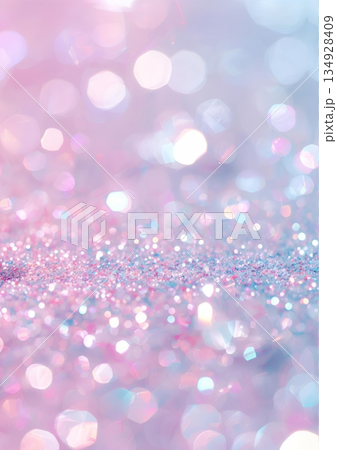 ピンク　キラキラ　素材 134928409