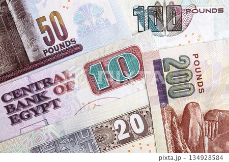 Egyptian pound a business background Egyptian pound a business background 134928584