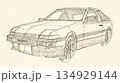 レトロ：スポーツカー 134929144