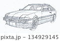 レトロ：スポーツカー 134929145