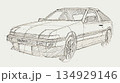 レトロ：スポーツカー 134929146