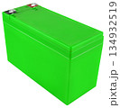 Rectangular AGM battery for uninterruptible power supply with top metal contacts. 134932519