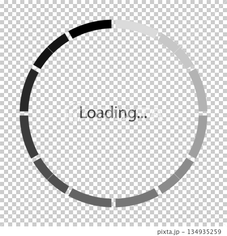 裝載標記的向量圖,由排列成圓形的細單色漸層帶組成。 裝載標記的向量圖,由排列成圓形的細單色漸層帶組成。 134935259