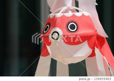 金魚提灯 柳井市の伝統工芸品 観光地の町並み 金魚提灯 柳井市の伝統工芸品 観光地の町並み 134935403