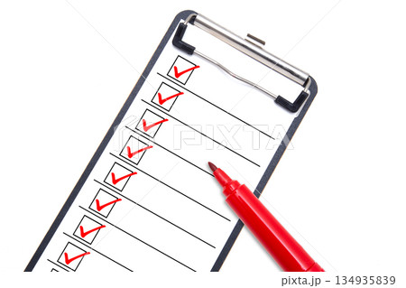 チェックリスト check list to do list チェックリスト check list to do list 134935839