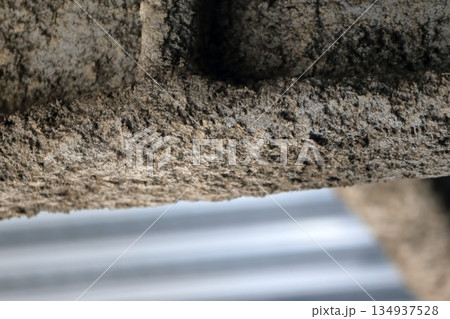 鉄骨の耐火被覆 鉄骨の耐火被覆 134937528