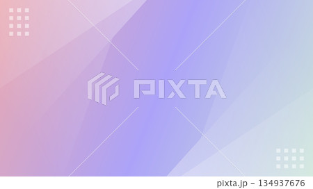 ピンクと紫のグラデーションの幾何学的な線の背景 134937676