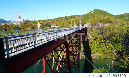恵那峡 秋の風景 恵那峡 秋の風景 134938596