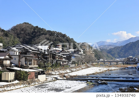 冬の三朝温泉　15 134938740