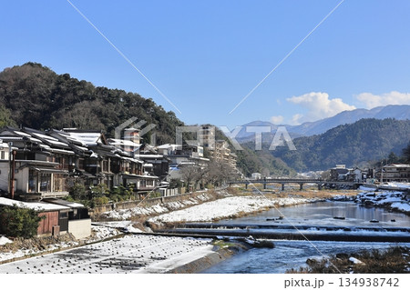 冬の三朝温泉　13 134938742