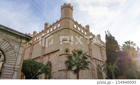 Palma, Majorca, Spain - Sa Llotja dels Mercaders or Lonja de los Mercaderes Merchant Market 134940095