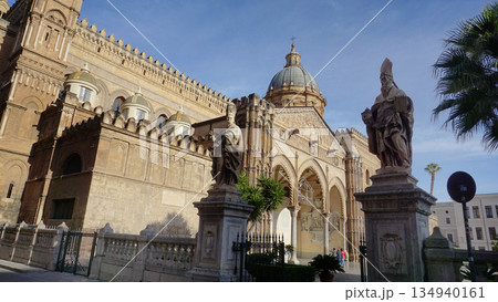 Cathedral of Palermo dedicated to the Assumption of the Virgin Mary - Palermo, Sicily, Italy 134940161