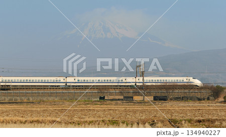 富士山と駆ける300系東海道新幹線 富士山と駆ける300系東海道新幹線 134940227