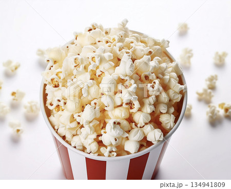カップに入ったポップコーン 134941809