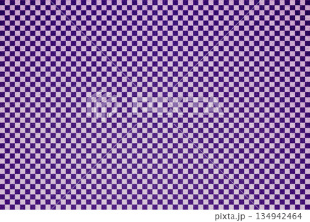 紫色の布生地に白色の市松模様のグラデーションがある背景画像12 134942464