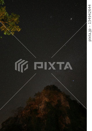 コンロー、スプリングリバーリゾートからの満天の星空 コンロー、スプリングリバーリゾートからの満天の星空 134942644