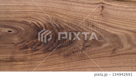 Texture of black walnut solid board untreated Texture of black walnut solid board untreated 134942691