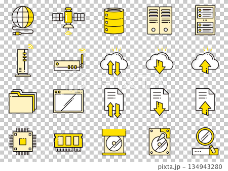 Computer Peripheral Device Icons 09 134943280