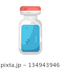 Illustration of vial bottle 134943946