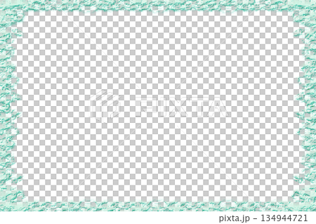 Pastel frame with green trim on the sides 134944721