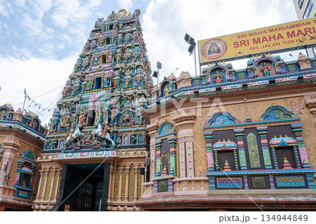 スリ・マハ・マリアマン寺院 ゴープラム, クアラルンプール, マレーシア スリ・マハ・マリアマン寺院 ゴープラム, クアラルンプール, マレーシア 134944849