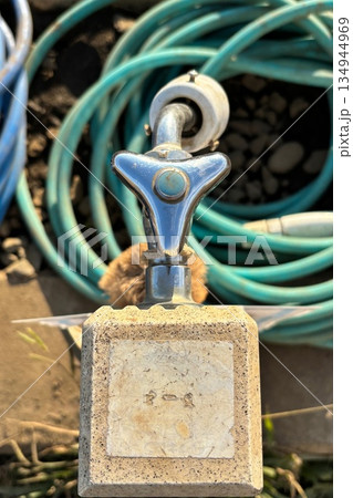 上からの水道栓にホース付き 上からの水道栓にホース付き 134944969