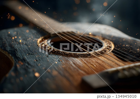 温もりのある音楽背景 134945010