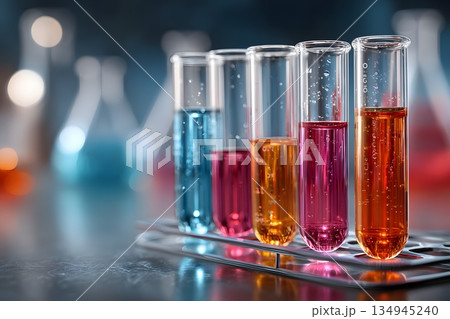 研究・バイオ・サイエンス背景素材 134945240