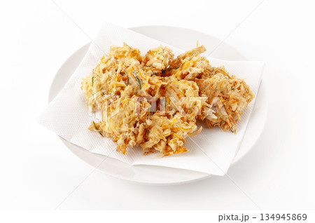 えのきと人参のかき揚げ えのきと人参のかき揚げ 134945869