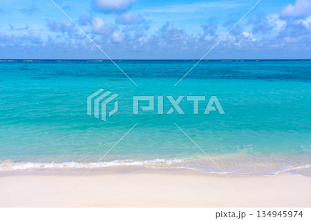 【沖縄県】下地島　ランウェイ17ENDのビーチ 134945974