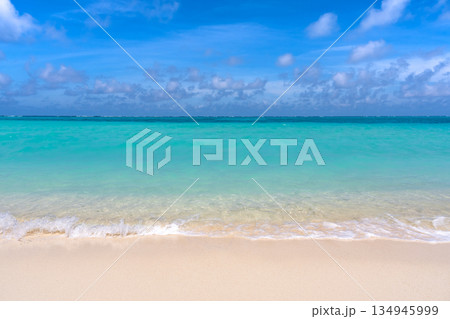 【沖縄県】下地島　ランウェイ17ENDのビーチ 134945999