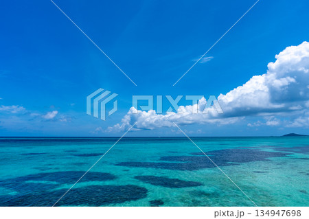 【沖縄県】池間島の美しい海 134947698