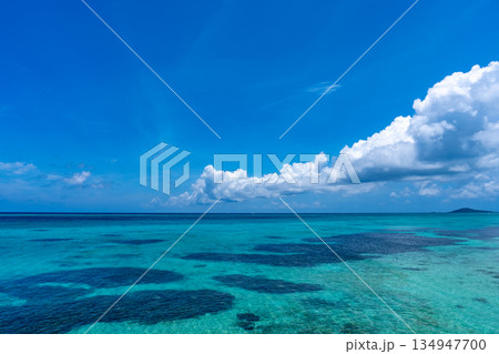 【沖縄県】池間島の美しい海 134947700