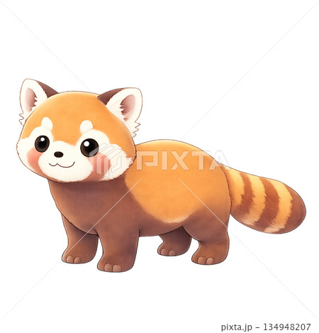 アライグマのイラスト 134948207