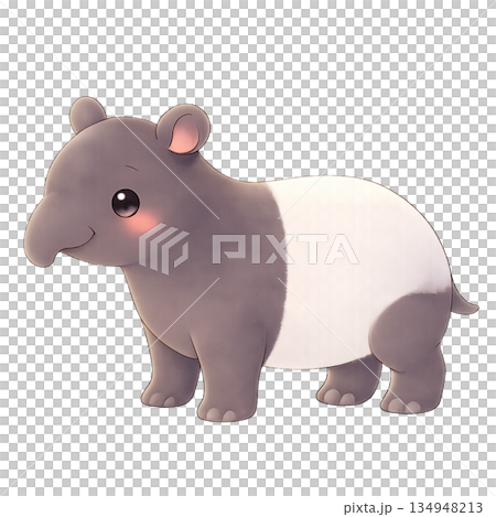 貘的插圖 134948213