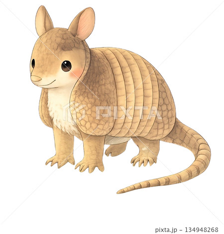 アルマジロのイラスト アルマジロのイラスト 134948268