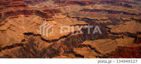 Hazy Sky Day At The Grand Canyon Arizona 134949127