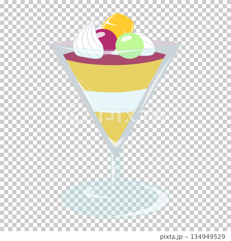 かぼちゃプリンパフェ　 134949529