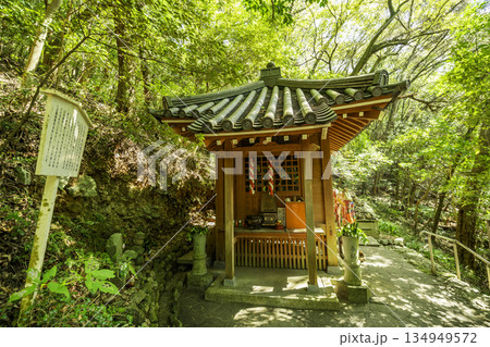 四国八十八箇所28番　大日寺　奥の院　爪彫薬師　高知県香南市 134949572