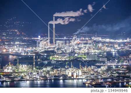 光芒の楼閣　-周南工場地帯- 134949946