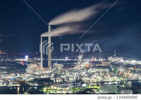 光芒の楼閣　-周南工場地帯- 134949990
