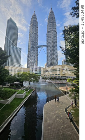 this is famous build in Malaysia named Twin Tower at KLCC 134953499