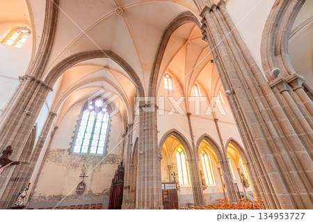 Saint Pierre church, Plougrescant, cotes d'armor, brittany, france 134953727