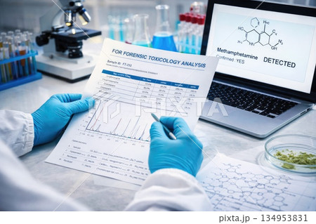 Forensic Toxicology Laboratory Analysis with Methamphetamine Detection Report Forensic Toxicology Laboratory Analysis with Methamphetamine Detection Report 134953831