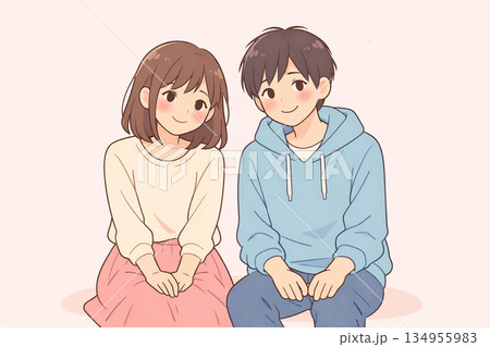 カップル 134955983