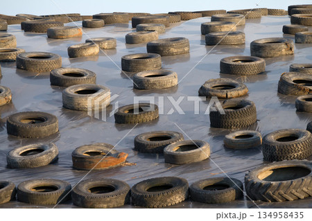 old tires old tires 134958435