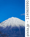 富士宮の浅間神社付近で撮った縦構図の富士山 富士宮の浅間神社付近で撮った縦構図の富士山 134960990