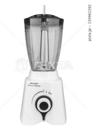 Fruit blender isolated on white background Fruit blender isolated on white background 134961392
