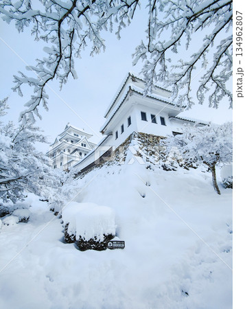 雪の郡上八幡城 雪の郡上八幡城 134962807